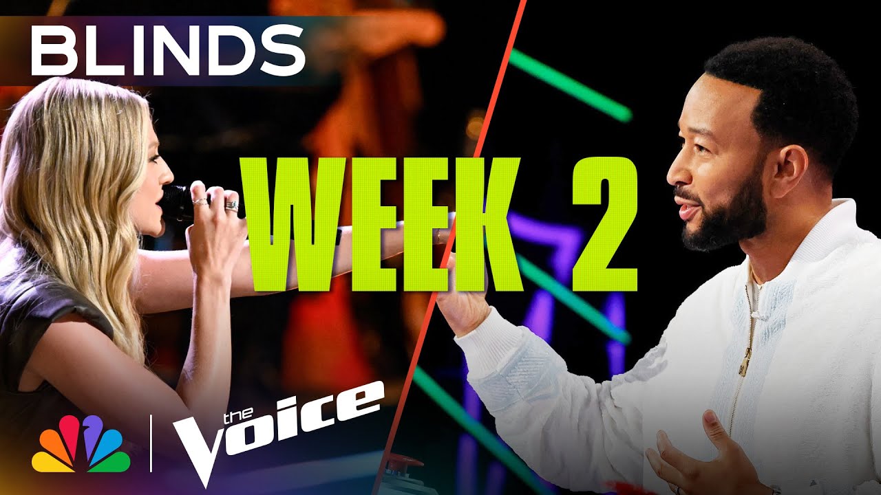 INCREDIBLE Blind Auditions from Week 2 | The Voice | NBC