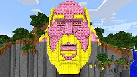 LUCKY PINK BLOCKS FOR BREASTS TEMPLE OF NOTCH MOD CHALLENGE - MINECRAFT MODDED MINI-GAME!