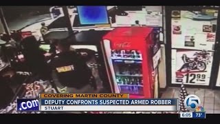 Martin Co. deputy stops for snack, foils robbery