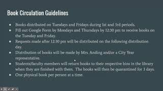 Technology and Library Updates