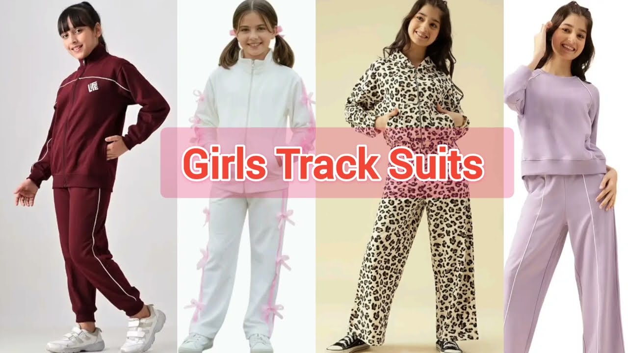 Girls Tracksuits | Track Suits for girls winter | girls tracksuit sale from Amazon | 