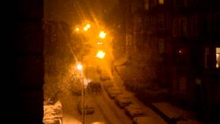 Snow disaster in Oban Drive (Glasgow) - P.2