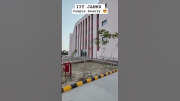 Beautiful campus of IIT JAMMU #iit #iitjee #campus #college #tour #travel #nature #evening #vibes