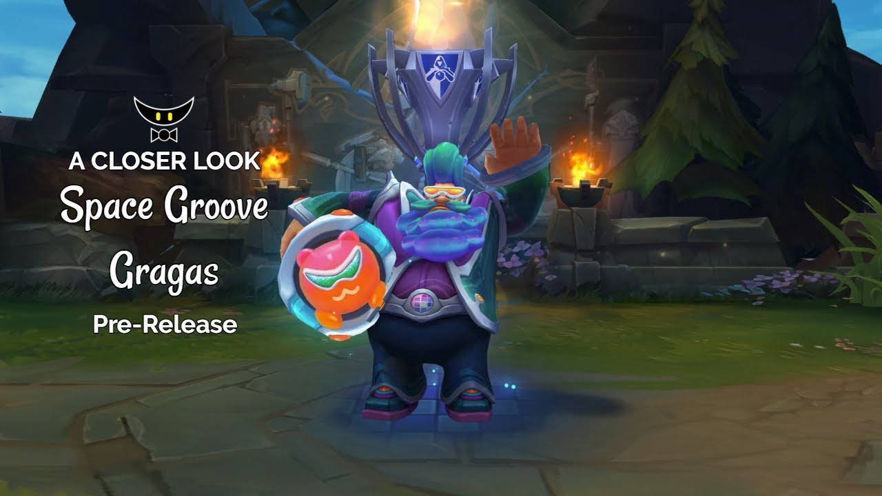 Space Groove Gragas Epic Skin (Pre-Release) - YouTube
