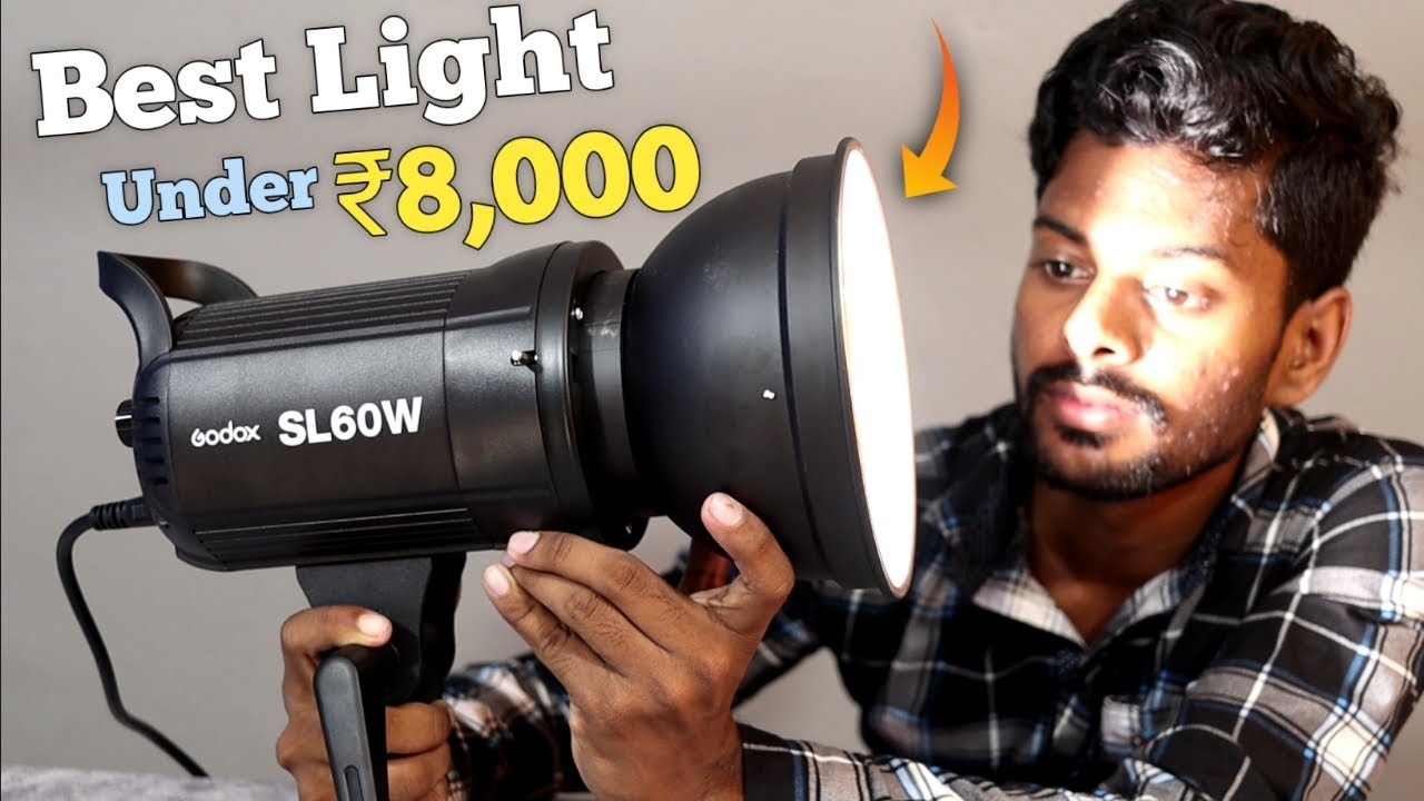 Best Light for YouTube Videos & Videography Under 8000 Rs Godex SL60