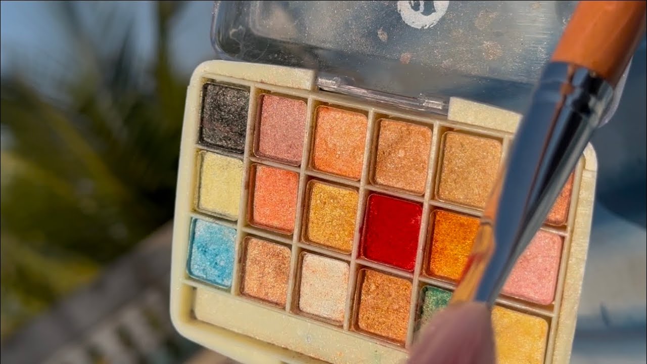 ASMR gently Painting Your Face 🎨