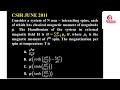 24. Magnetization per spin of magnetic moment I Canonical Ensemble I CSIR  JL DL Physics I QOA