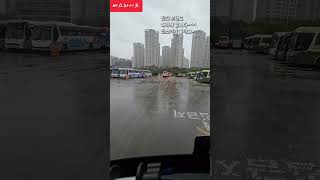 #버스라이프 #동부고속 #고속버스승무원#고속도로 #빗소리 #우중라이딩 #busdriver #korea#비