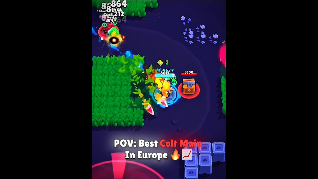 This One China Colt Is Crazy 🇨🇳💀 #brawlstars