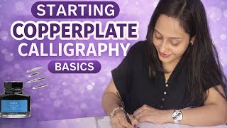 Copperplate Basic strokes | start your copperplate Calligraphy
