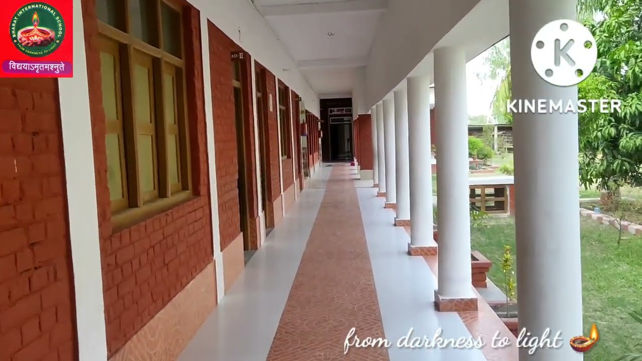 Bharat International school 🏫.. View of School