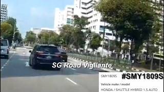 12aug2026 yishun ave 4 phv #SMY1809S honda shuttle fail to conform to red light signal 12aug2026 yishun ave 4 phv #SMY1809S honda shuttle fail to conform to red light signal