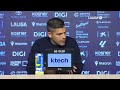 Rueda de prensa de Álvaro del Moral tras el encuentro CA Osasuna-Levante UD