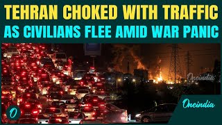 Tehran In Turmoil Civilians Flee Tehran Amid Heavy Traffic As Israel-Iran War Escalates200 Killed