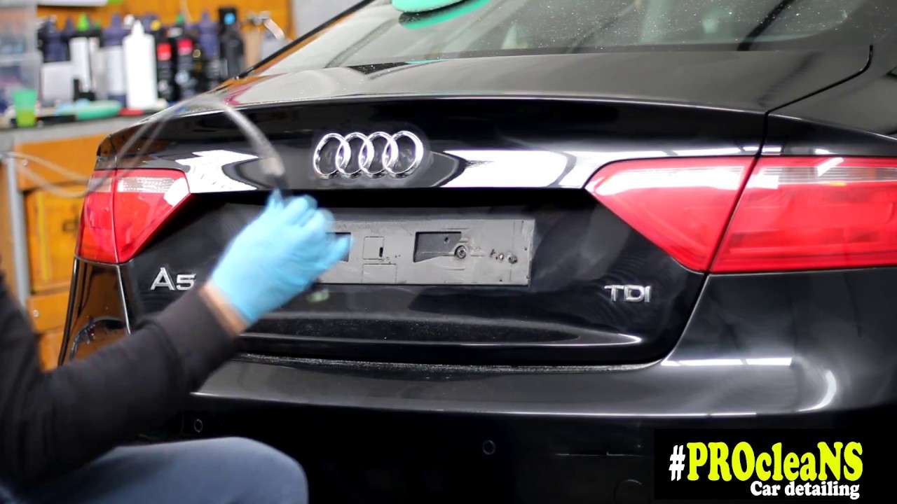 How to Polish Car Emblems NANO polisher poliranje znaka amblema auta