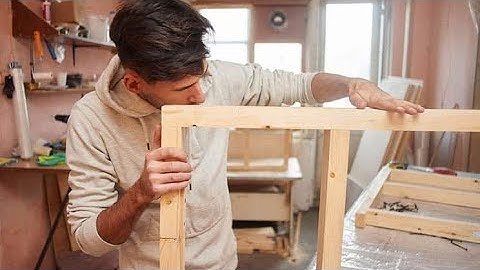 Window case - Making wooden window frames