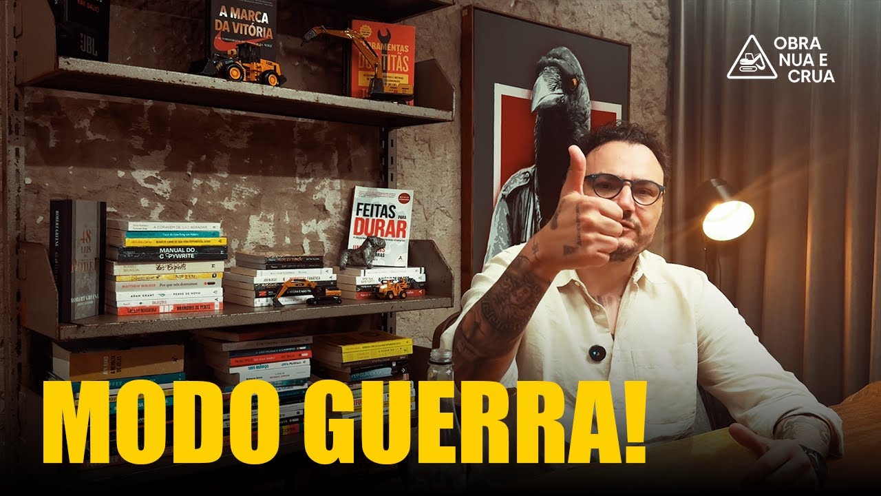 MODO GUERRA: QUANDO o cliente NÃO PAGA e você precisa SOBREVIVER - Obra Nua e Crua #05
