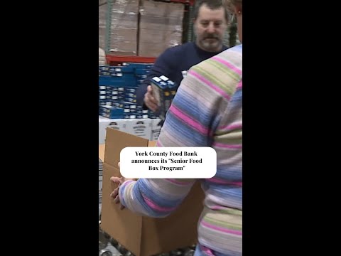 York County Food Bank helps Seniors who rely on SNAP Benefits