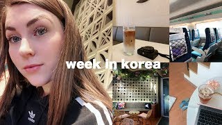 week in my life (off work) cafes, gangnam + how i'm feeling