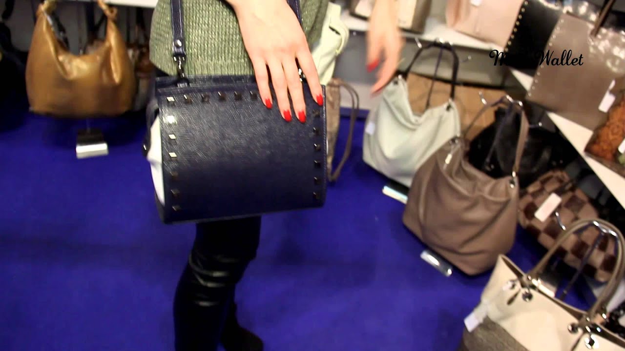 Кожаная женская сумочка Assa. Артикул 938  - Обзор Mr. Wallet