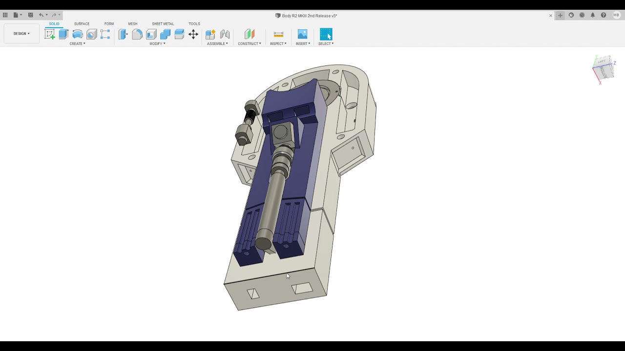 MKIII Legs - flythrough and overview