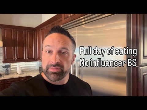 Full Day of Eating - No Influencer BS