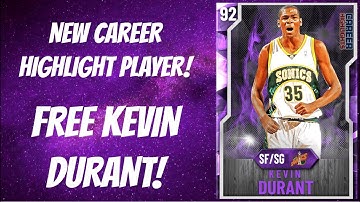 FREE KEVIN DURANT CARD! NEW CAREER HIGHLIGHT PLAYER! NEW LOCKERCODE! NBA 2K20 MyTeam