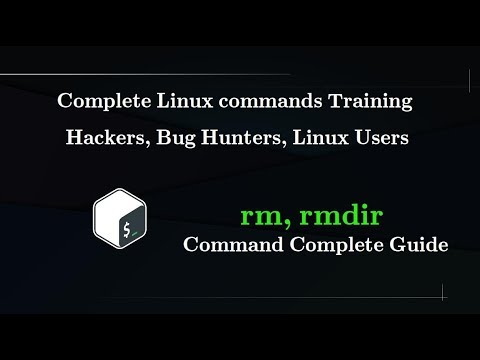 Linux Command : rm, rmdir