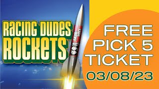 Gulfstream Wednesday Early Pick 5 Preview & FREE Picks | Full Rockets Ticket Inside!