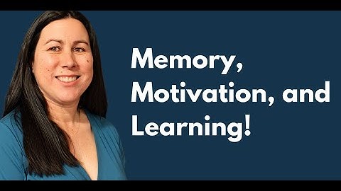 Memory, Motivation, and Learning! Intro to Instructional Design Part 5 of 6