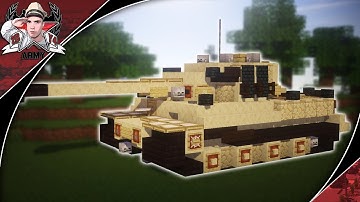 Minecraft: WW2 Panzer VI "Tiger I" Ausf.E | Heavy Tank Tutorial