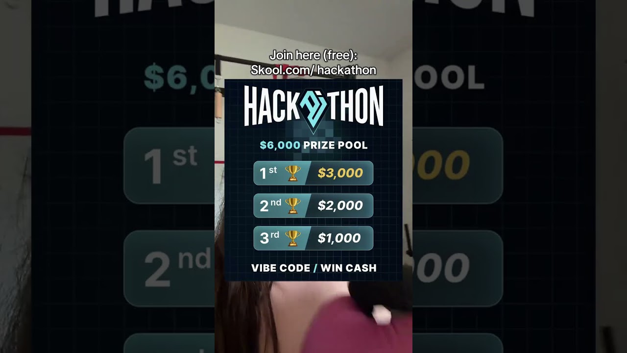 FREE Vibe Coding AI Hackathon with big prizes! March 6-8th 2026. Meet awesome fellow vibe coders, fo
