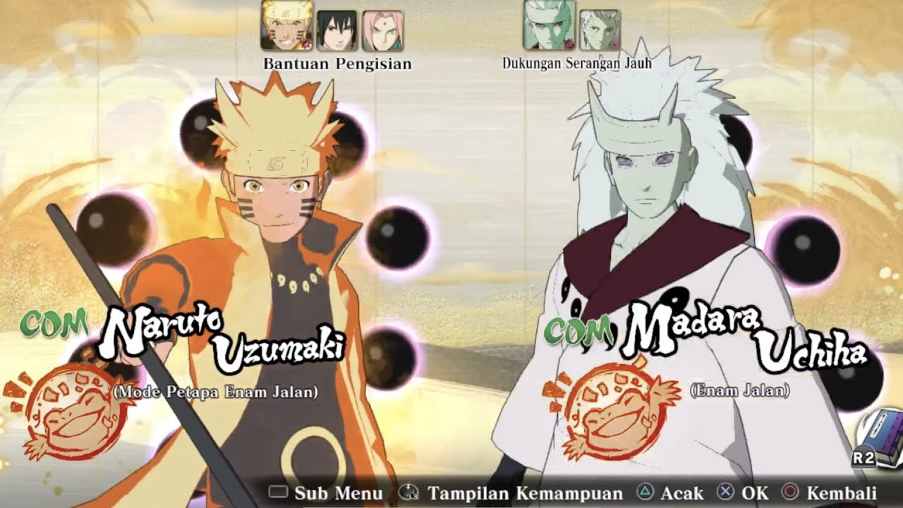 NARUTO UZUMAKI VS MADARA UCHIHA FULL FIGHT | Naruto x Boruto Ultimate ...