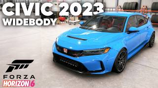 Forza Horizon 6 - Honda Civic 2023 Widebody Build