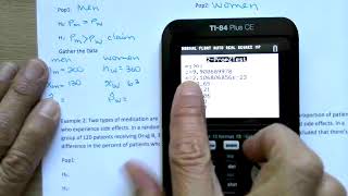 Hypothesis Test of 2 Sample Proportions using P-Value Method