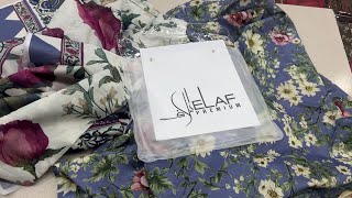 ELAF LAWN 3PC Premium Quality | ZARQOON LAWN QUALITY | Wholesale Prices | Hashim Fabrics Faisalabad