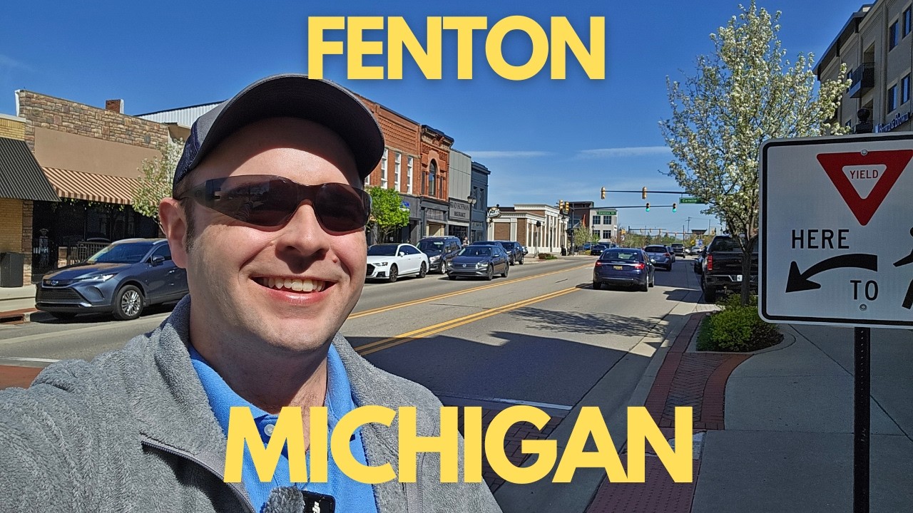 Exploring DOWNTOWN FENTON | Fenton, Michigan Walking Tour