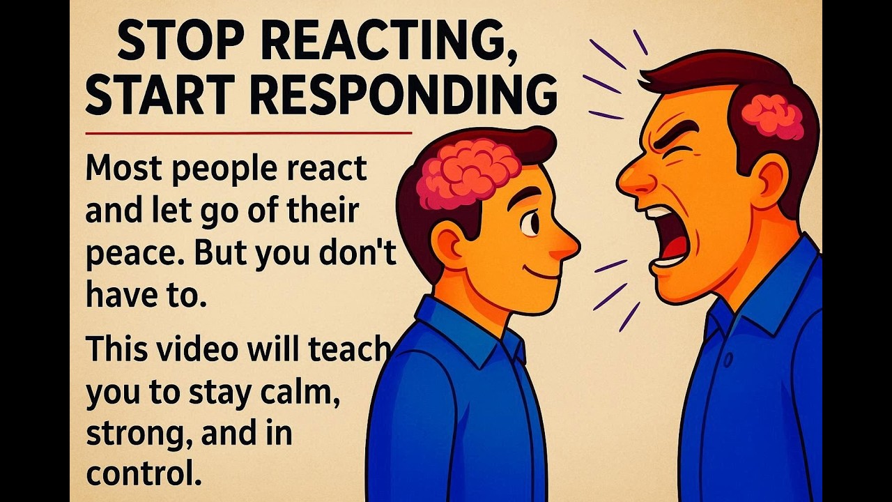 Master the Power of Not Reacting | Graded Reader | Improve English #learnenglisheveryday