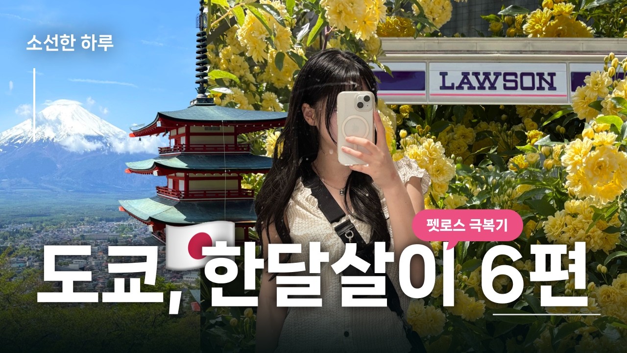 [소선한 하루] 도쿄, 한달살이 6편