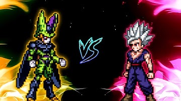 Perfect Cell OP (Zeed) (New) VS Gohan Beast V2 OP in Jump Force Mugen
