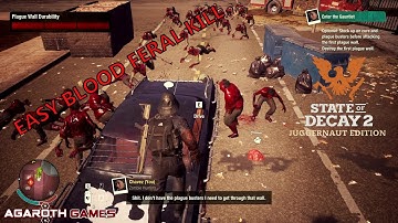 How to easily kill Blood Ferals with the Impaler Car | State of Decay 2 Juggernaut Edition