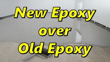 How to Apply a New Garage Floor Epoxy Coating Over Old Epoxy
