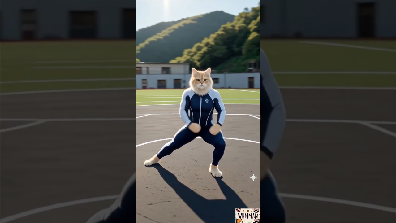 柔韌訓練小動物-專注劈腿練習 | Flexible Training Little Animal-Full Split Exercise🐾✨