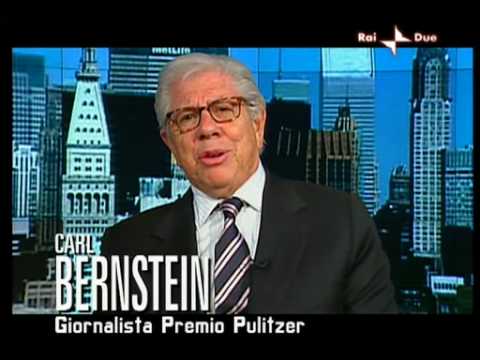 Carl Bernstein su Berlusconi Annozero 1 Ottobre 20...