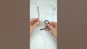 Try this way tying zeppelin bend knot