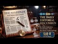 THE HINDU- EDITORIAL -SPECIAL INTESNSIVE REVISION (SIR) OF ELECTION ROLE -  16 05 2026