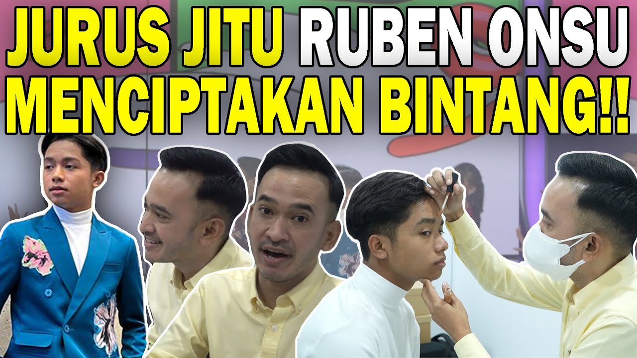 The Onsu Family - Ruben Onsu sempatkan urus penampilan Betrand walau sibuk