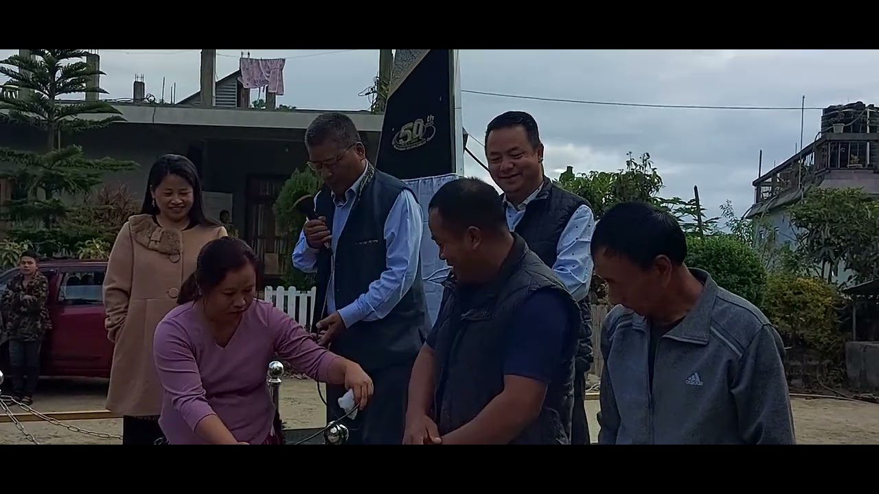 Pawlrang Golden Jubilee hawnna Programme.