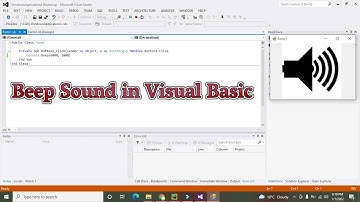 How to produce beep sound in visual basic.net | Produce beep tone in visual basic.net