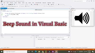 How to produce beep sound in visual basic.net | Produce beep tone in visual basic.net screenshot 3